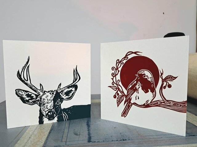 Handmade Cards - Pack of Three