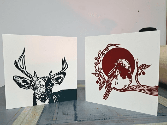 Handmade Cards - Pack of Three